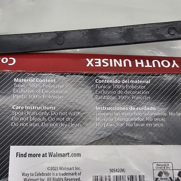 Corn Goblin Halloween Costume Youth Kids Unisex Size Medium (8) M(8) 4-Piece Set - Picture 9 of 9